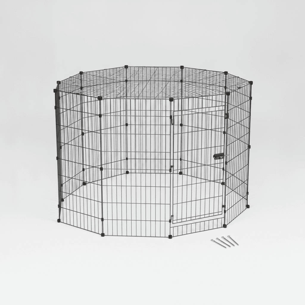 Parc Enclos Pliable — 8 Panneaux Modulables - Image 1